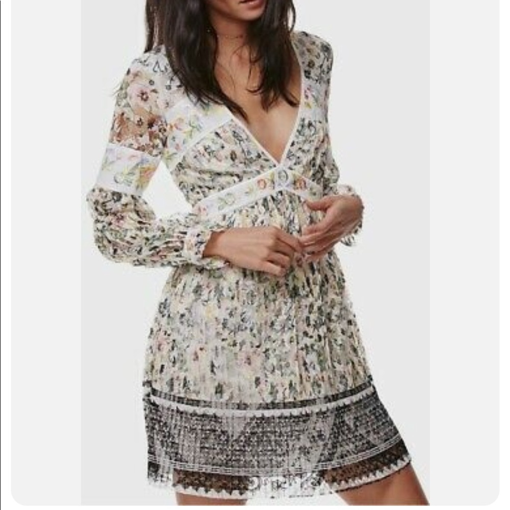 Free people cherry blossom dress NWT size 4 or small